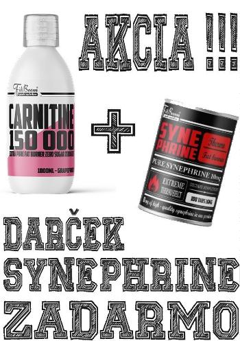 Akcia: Carnitine 150 000 Tekutý + Synephrine Zadarmo - FitBoom 1000 ml. + 100 tbl. Grapefruit