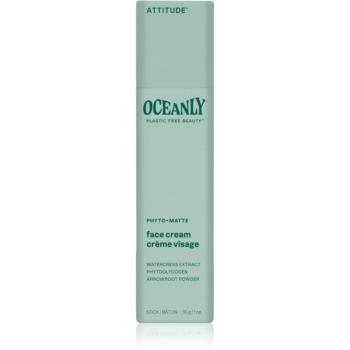 Attitude Oceanly Face Cream zmatňujúci tuhý krém pre zmiešanú pleť 30 g