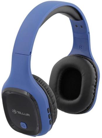 TELLUR Pulse, Bluetooth bezdrôtové slúchadlá, modré