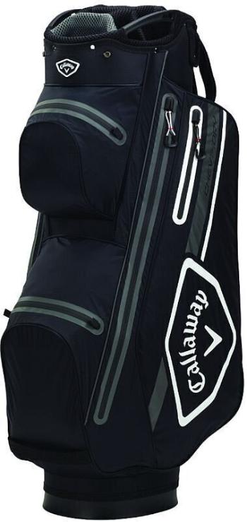 Callaway Chev 14 Dry Black/White/Charcoal Cart Bag