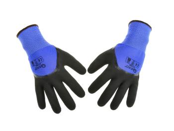 Ochranné pracovní rukavice 3/4, pěnový latex velikost 10