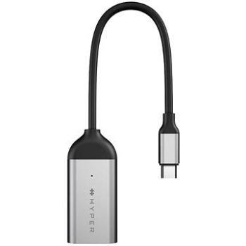 HyperDrive adaptér USB-C na 8K 60 Hz/4K 144 Hz HDMI, strieborný (HDH8K-GL)
