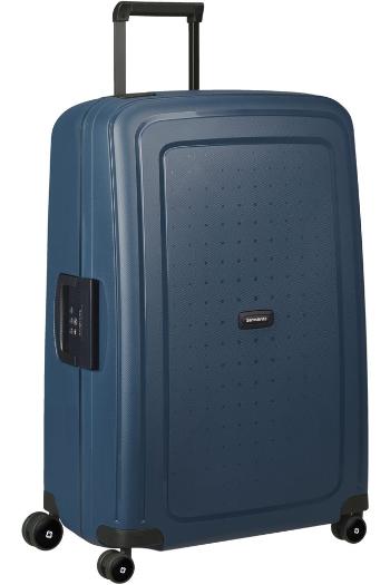 Samsonite Skořepinový cestovní kufr S'Cure Eco 102 l - modrá