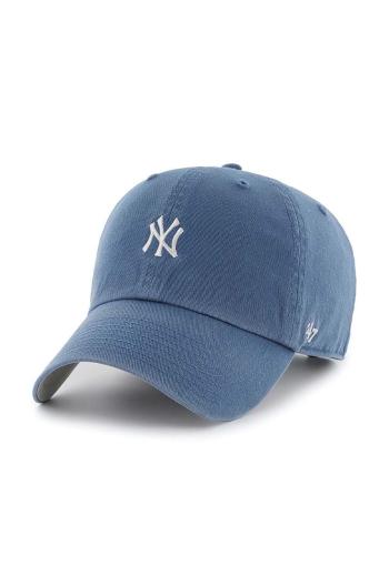 Bavlnená šiltovka 47 brand MLB New York Yankees s nášivkou, B-BSRNR17GWS-TB