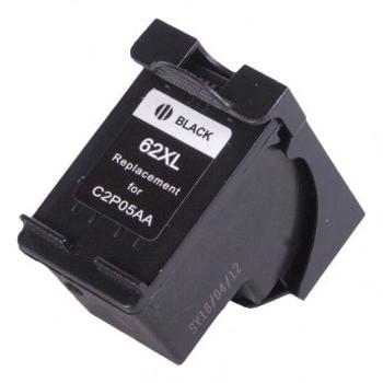 HP C2P05AE - kompatibilná cartridge HP 62-XL, čierna, 21ml