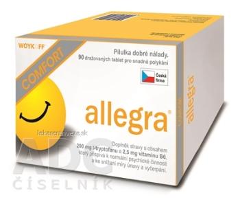 allegra COMFORT tbl 1x90 ks