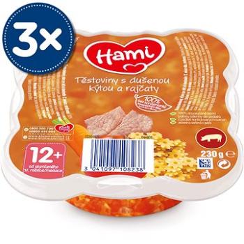 Hami Tanierik Cestoviny s duseným stehnom a paradajkami 3× 230 g (8590340121463)