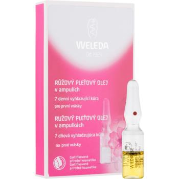 Weleda Ruža pleťový olej v ampulkách 7dňová vyhladzujúca kúra 7x0.8 ml