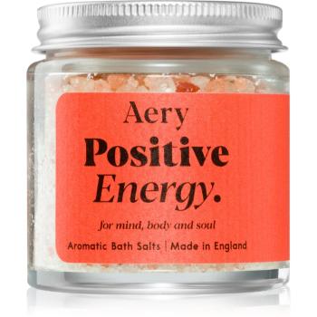 Aery Aromatherapy Positive Energy soľ do kúpeľa 120 g