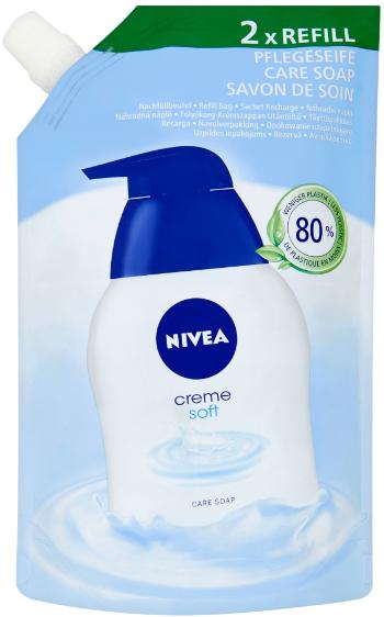 Nivea Creme Soft Krémové tekuté mydlo náhradná náplň 500 ml