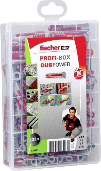 Fischer Profi-Box DUOPOWER súprava hmoždiniek   538621 132 ks