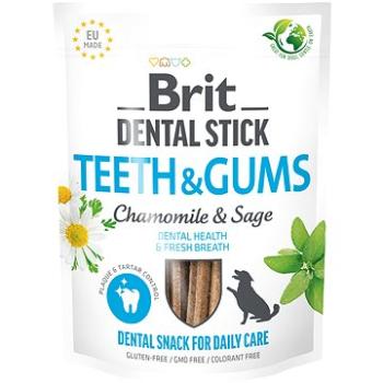 Brit Dental Stick Teeth & Gums with Chamomile & Sage 7 ks (8595602564354)