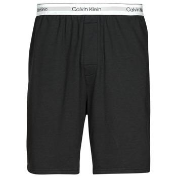 Calvin Klein Jeans  Šortky/Bermudy SLEEP SHORT  Čierna