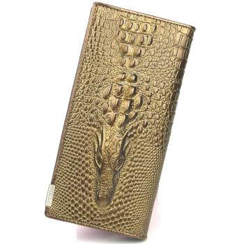 Peňaženka Crocodile - Zlatá KP2114