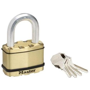 Master Lock – Mosadzný visiaci zámok M15BEURDLF – Master Lock Excell – 64 mm