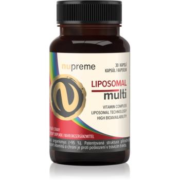 Nupreme Liposomal Multivitamín komplexný multivitamín s minerálmi 30 cps