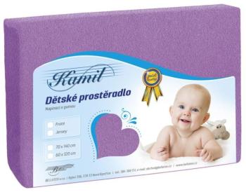 Detské prestieradlo FROTÉ 60x120 019 fialová K1