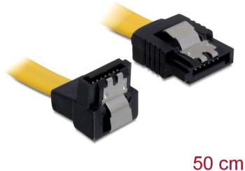 Delock pevný disk prepojovací kábel [1x SATA zásuvka 7-pólová - 1x SATA zásuvka 7-pólová] 0.50 m žltá