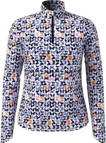 Callaway Metamorphosis Printed Sun Protection Womens Brilliant White M Polo košeľa