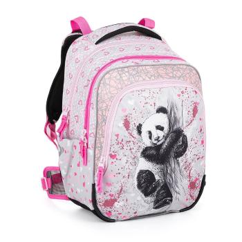 Bagmaster Školní tříkomorový batoh BETA 22 B panda 23 l