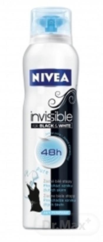 NIVEA SPREJ ANTIPERSPIRANT Black & White Invisible Pure