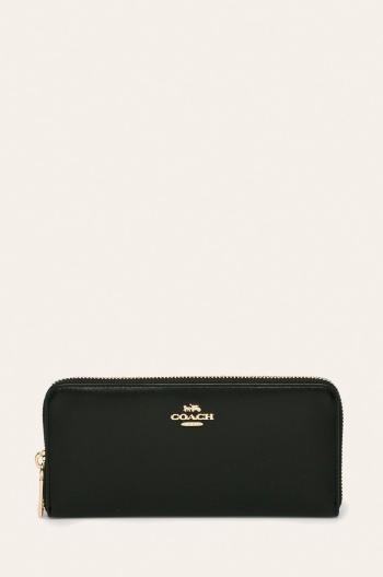 Peňaženka Coach dámska, čierna farba