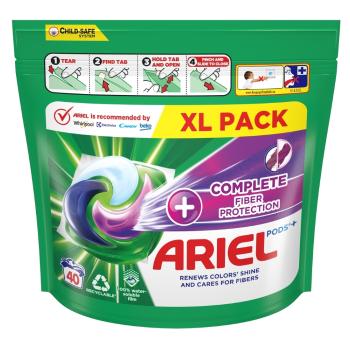 ARIEL +Complete Fiber Protection All-in-1 PODS Kapsuly na pranie 40 PD, poškodený obal