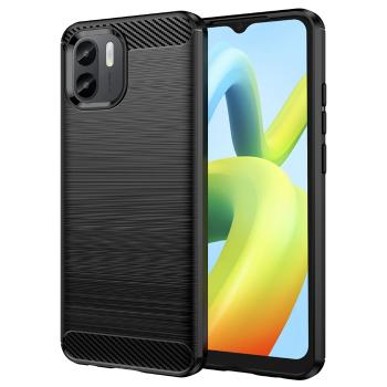 Techsuit Xiaomi Redmi A1 Plus Puzdro Carbon Bush TPU  KP29170 čierna