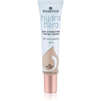 Essence Hydro Hero hydratačný BB krém SPF 15 odtieň 05 Natural Ivory 30 ml