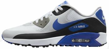 Nike Air Max 90 G Mens Golf Shoes White/Black/Photon Dust/Game Royal 45