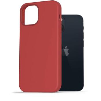 AlzaGuard Magnetic Silicone Case pre iPhone 13 Mini červený (AGD-PCMS0004R)
