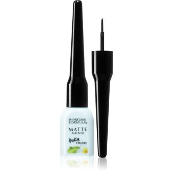 Physicians Formula Matte Monoi Butter tekuté linky na oči s matným efektom odtieň Black 6 ml