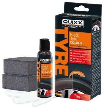 QUIXX BLACK TYRE COLOUR, CIERNY LESK NA PNEU