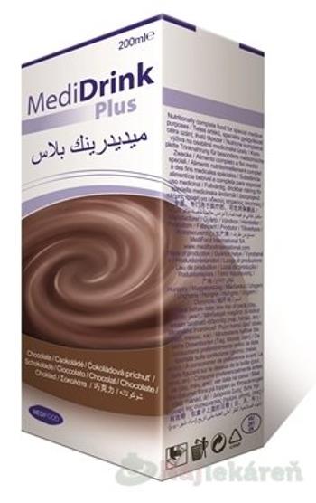 MediDrink Plus sol čokoláda 30 x 200 ml