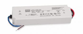 LED Solution Mean Well napájací zdroj LPV 24V 100W IP67 LPV-100-24