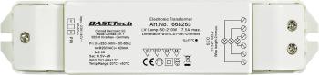 Basetech BT-1668263 transformátor na halogénové osvetlenie  12 V 50 - 210 W stmievací s fázovým stmievačom pre vypnutie