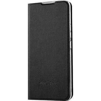 AlzaGuard Premium Flip Case na Realme 8 čierne (AGD-PCF0017B)