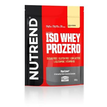 Nutrend Iso Whey PROZero 500 g vanilkový pudink