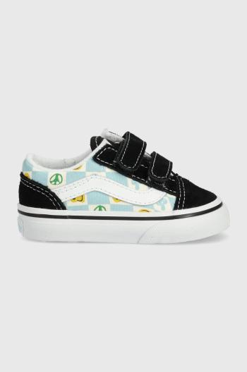 Detské tenisky Vans TD Old Skool V MELT BLKML