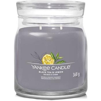 YANKEE CANDLE Signature 2 knôty Black Tea & Lemon 368 g (5038581129310)