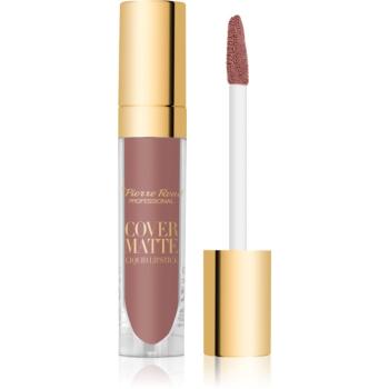 Pierre René Cover Matte Royal Mat matný tekutý rúž odtieň 04 Dusky Rose 5 ml