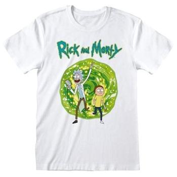 Rick and Morty – Portal – tričko S (5055910345289)