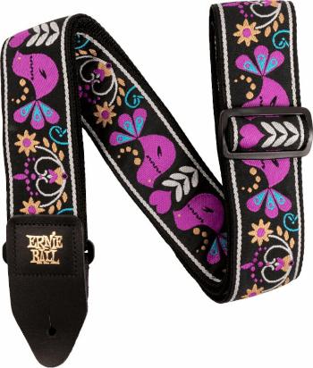 Ernie Ball Purple Bird Lupin Jacquard Strap (NEW 11-2021)