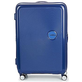 American Tourister  Pevné cestovné kufre SOUNDBOX SPINNER 77/28 TSA EXP  Námornícka modrá