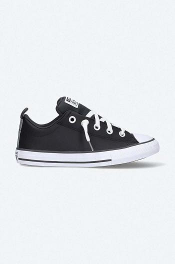 Detské tenisky Converse Chuck Taylor All Star Street čierna farba