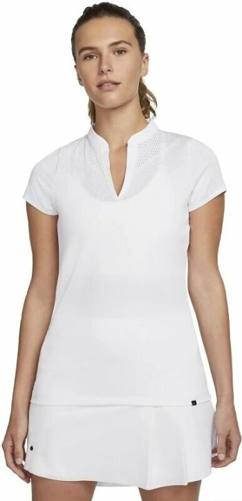 Nike Dri-Fit Advantage Ace WomenS Polo Shirt White/White XS