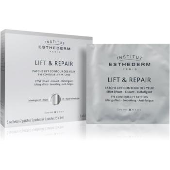 Institut Esthederm Lift & Repair Eye Contour Lift Patches náplasti pod oči proti vráskam 5x2 ks