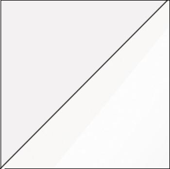 WIP Šatníková skriňa VIKI  | 07 Farba: Biela / biely lesk