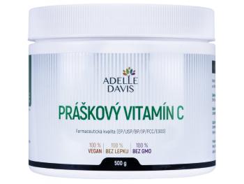 Adelle Davis Práškový vitamín C 500 g