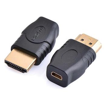 PremiumCord Adaptér micro HDMI Typ D samica – HDMI Typ A samec (kphdma-26)